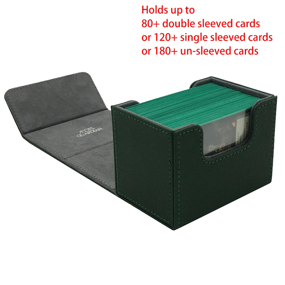 AEGIS GUARDIAN Side-Loading Card Box Deck Case for Magic YuGiOh 80+