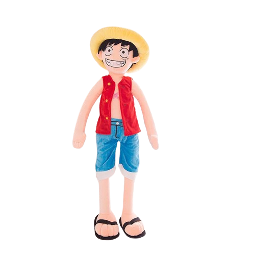 One Piece 33-Inch Luffy Plush – Giant Stuffed Toy Doll