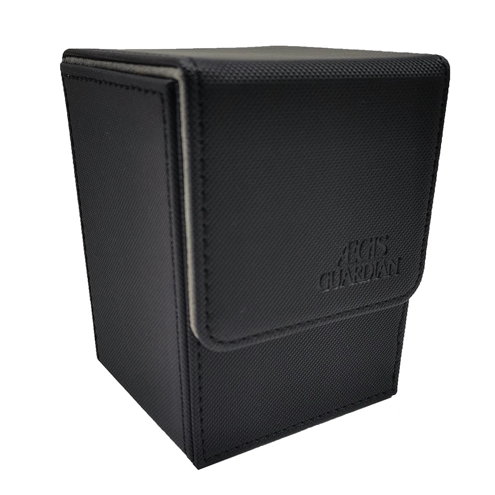 AEGIS GUARDIAN Top-Loading 100+ Card Deck Box Leather Case TCG MTG Pokemon