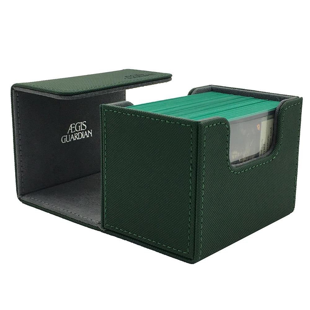 AEGIS GUARDIAN Side-Loading Card Box Deck Case for Magic YuGiOh 80+