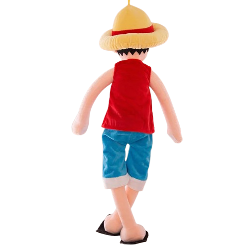 One Piece 33-Inch Luffy Plush – Giant Stuffed Toy Doll