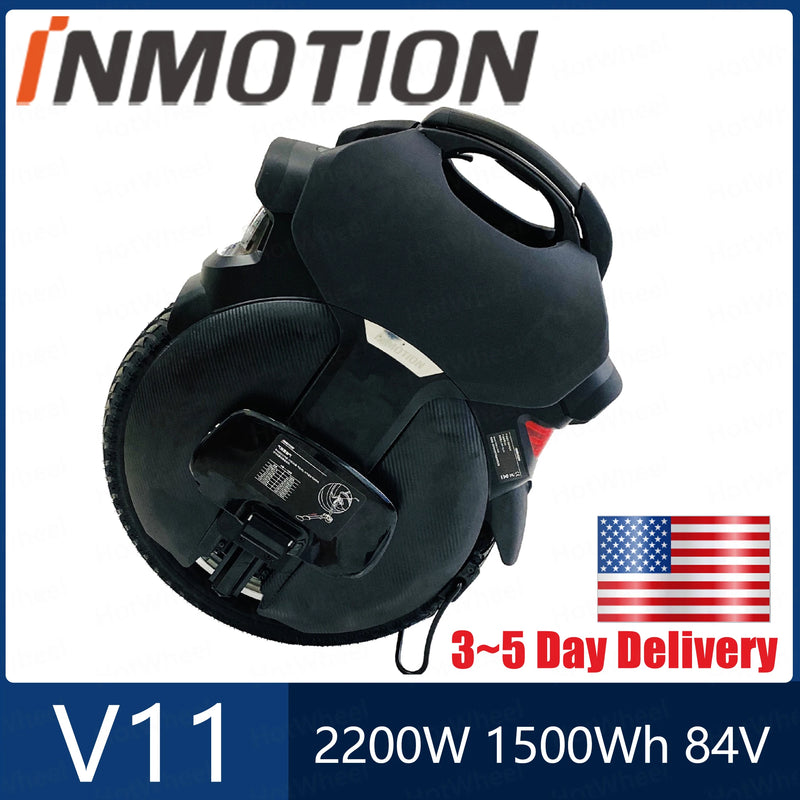 INMOTION V11 Electric Unicycle – 2200W Motor, 1500Wh Battery, Air Suspension