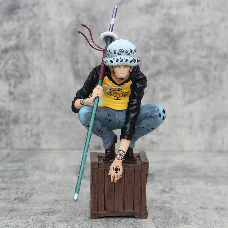 Trafalgar Law Figure 8.2in One Piece PVC Anime Statue Collectible