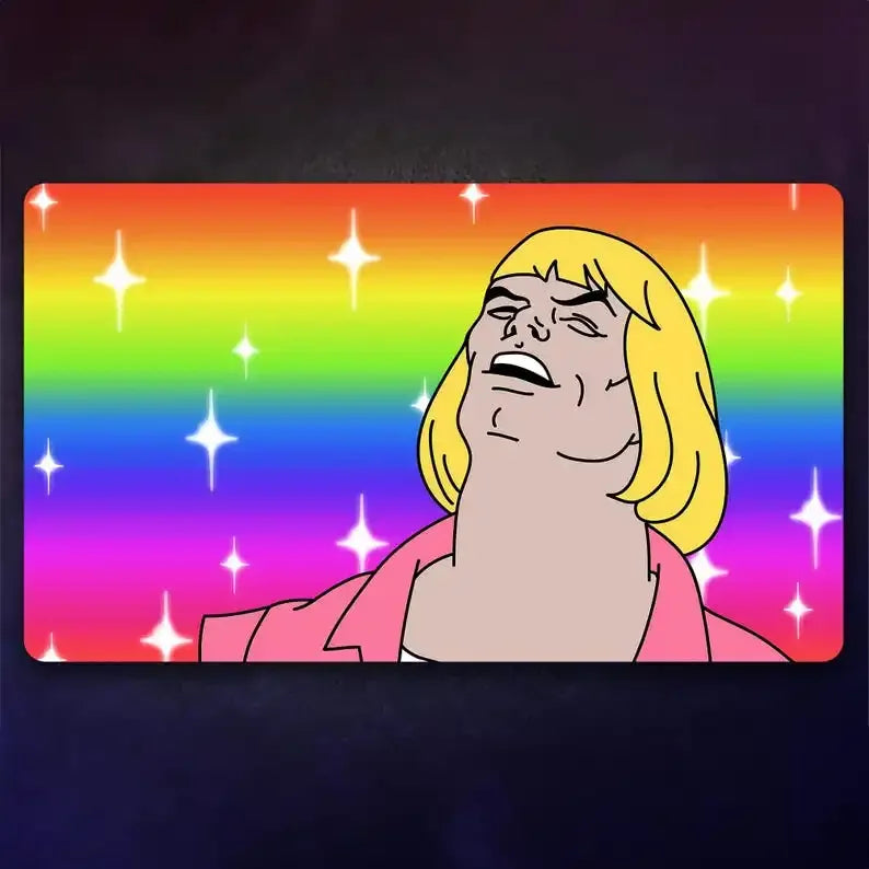 "Let Me Overthink This" Meme MTG Playmat – XXL Mouse Pad