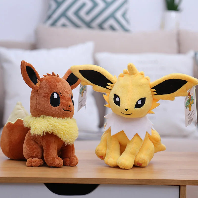 Pokemon Eevee Plush Stuffie – 8" Starter Evolution Plush Toy