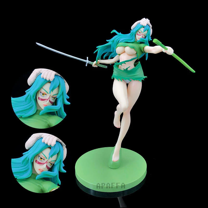 Nelliel Sexy BLEACH Anime Figure – 9.4-Inch Collectible Model with Changeable Face