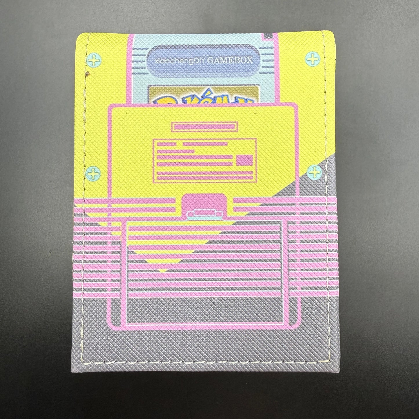 Diy Ptcg Trainer Ash Ketchum Iono Pixel Card Storage Box Anime Gift