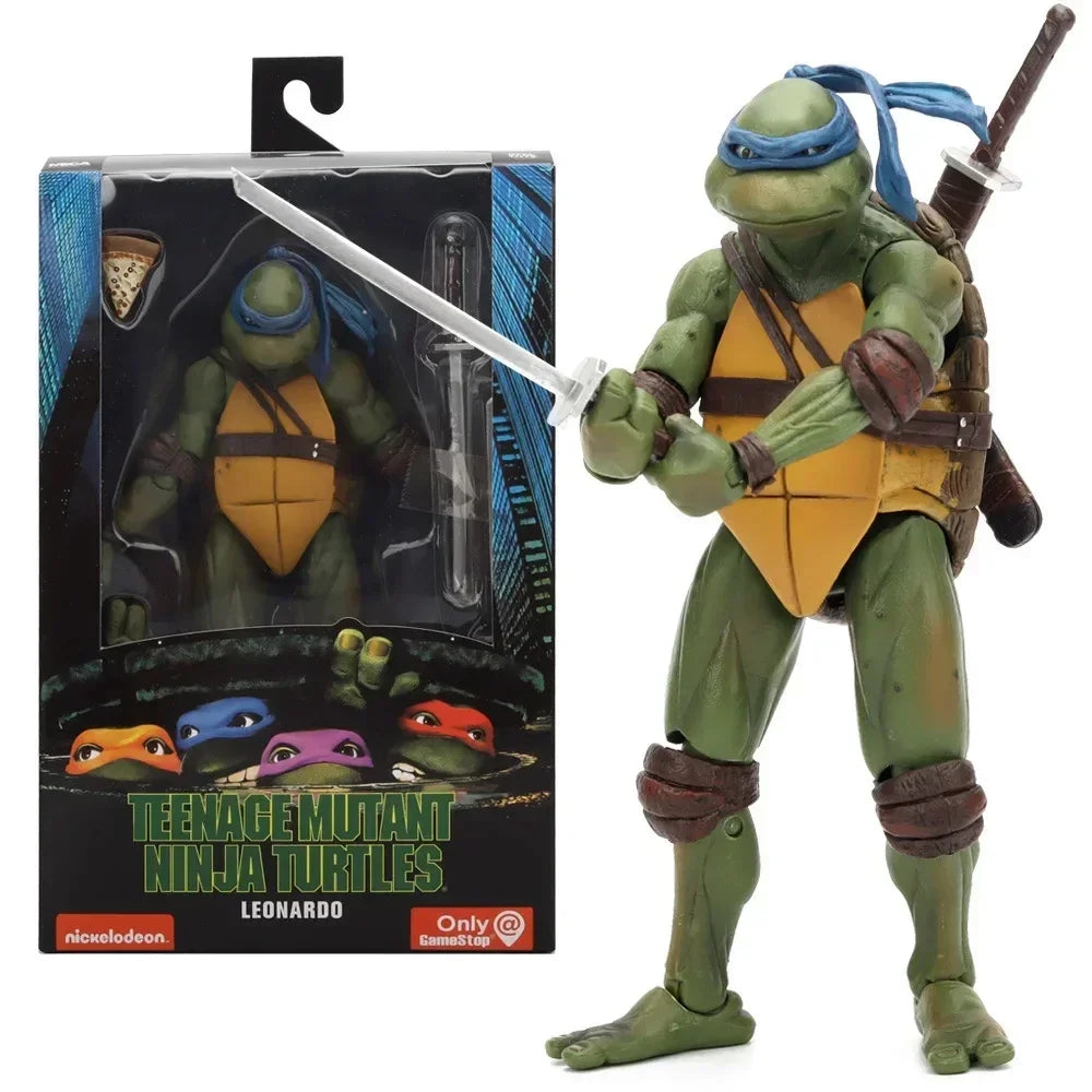 Ninja Turtle Anime Action Figure Neca 1990 Film Limited Edition PVC