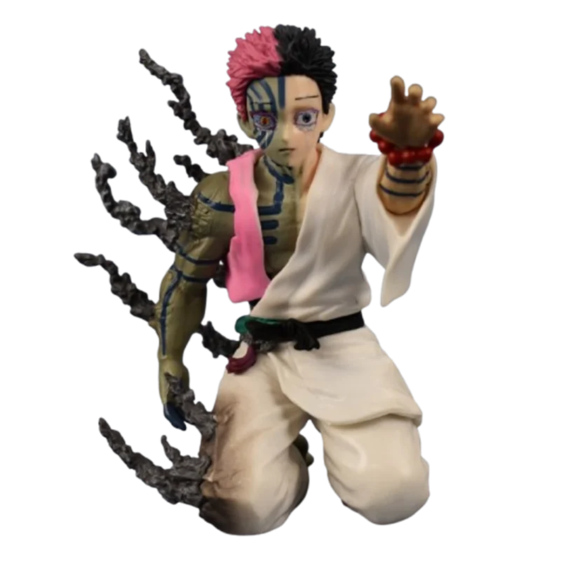 In Stock 13cm Demon Slayer Akaza Hakuji PVC Action Figure Doll