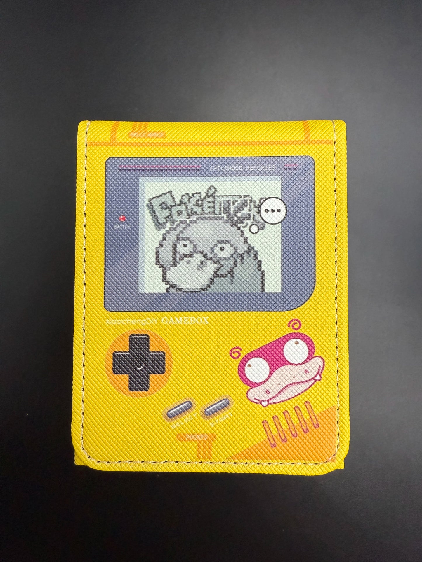 Diy Ptcg Trainer Ash Ketchum Iono Pixel Card Storage Box Anime Gift