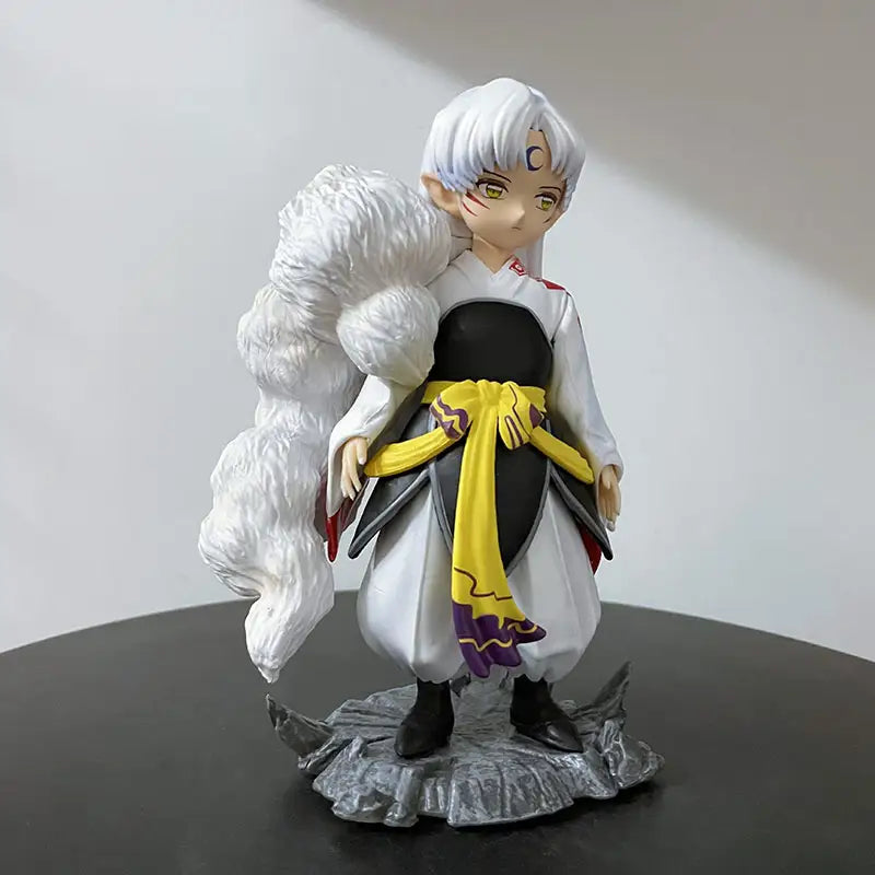Inuyasha Chibi-Style Sesshomaru Figurine Anime Collectible Gift In-Stock