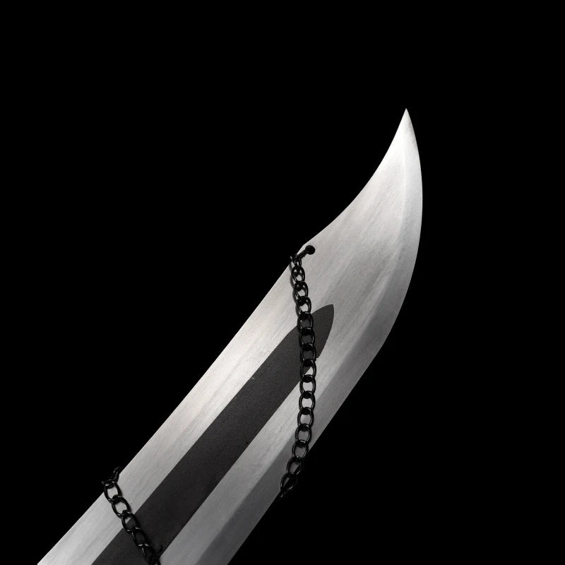 Ichigo Zangetsu Replica Sword – 31.5in Hollow Blade Bleach Cosplay Decoration