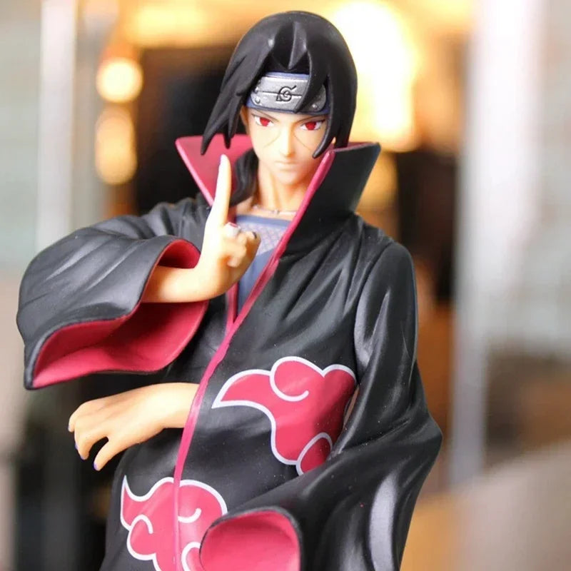 Hot Anime Naruto Uchiha Itachi Akatsuki Model Toy Gift PVC Action Figure