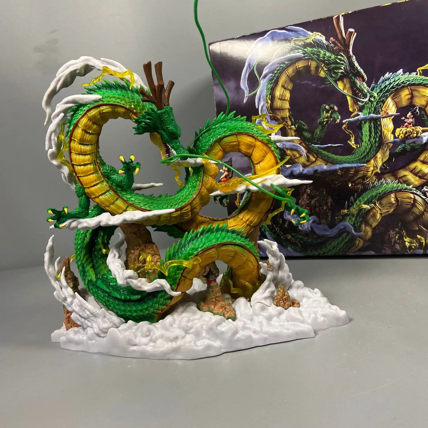 Shenron & Goku Figure – Dragon Ball Z Collector’s Statue
