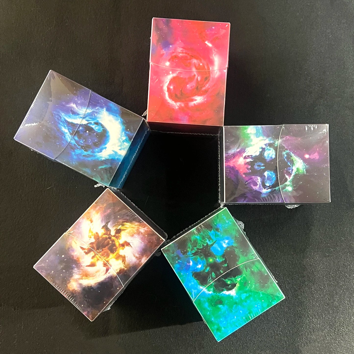 BL “Nebula Vault” 100+ Card MTG Deck Box Cosmic Art Series w/2 Dividers