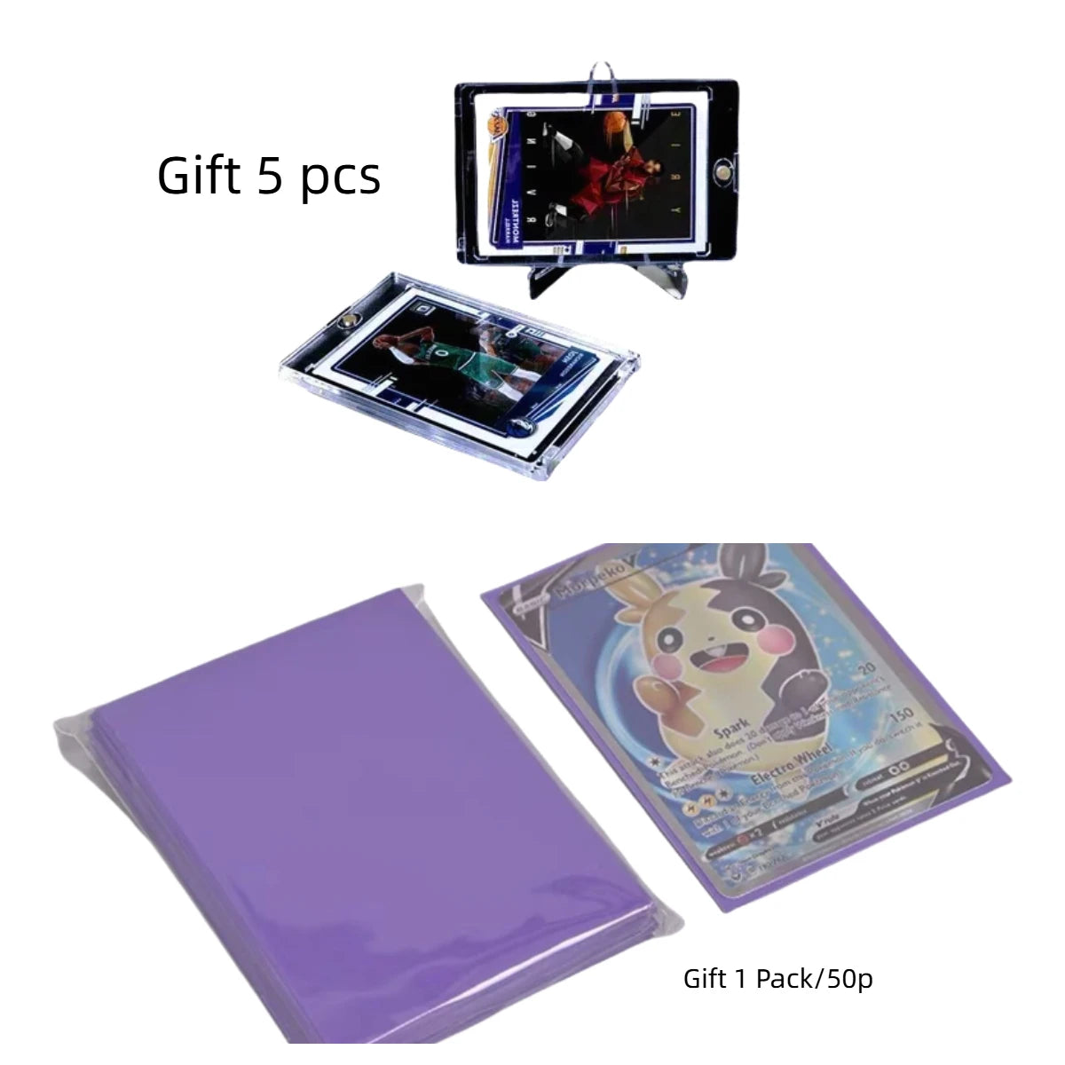 TCG Card Storage Box 200+ Capacity – MTG Pokémon Token Organizer Gift