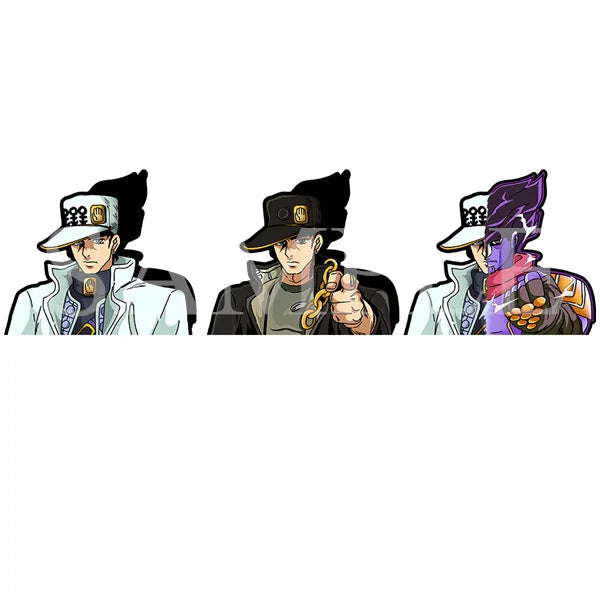 Jotaro Kujo 3D Motion Sticker – JoJo’s Bizarre Adventure Anime Decal