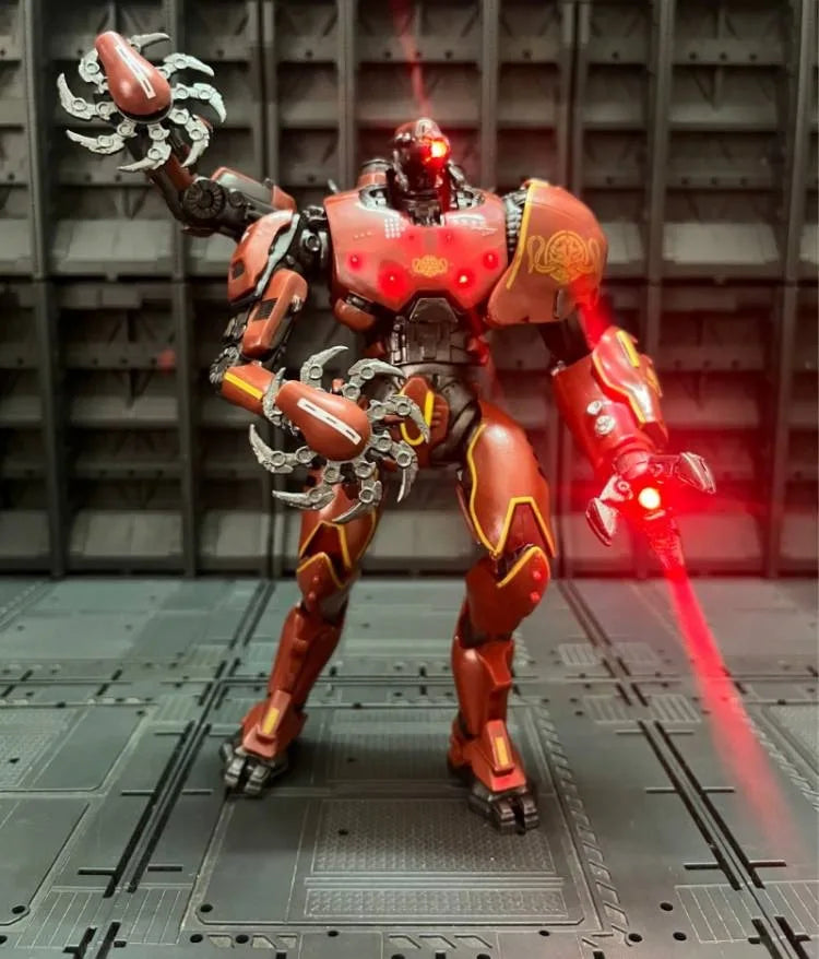 Pacific Rim Gipsy Danger Action Figure Model Kit Mech Warrior Collectible