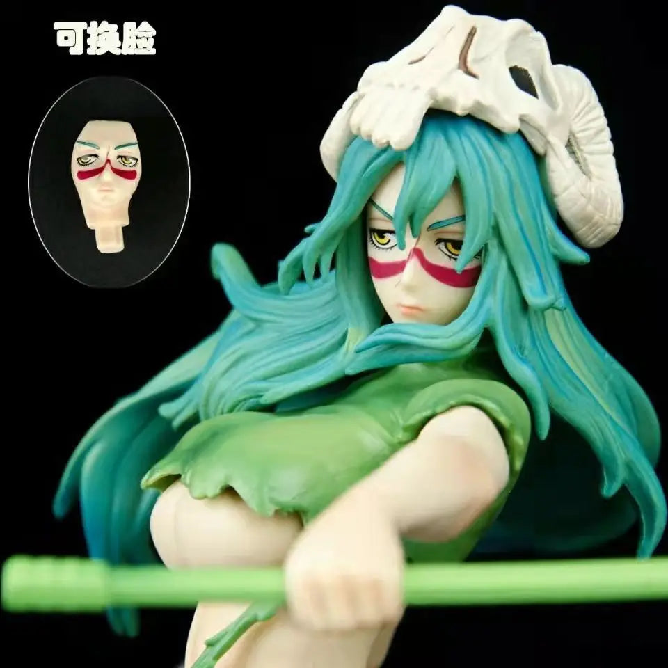 Nelliel Sexy BLEACH Anime Figure – 9.4-Inch Collectible Model with Changeable Face