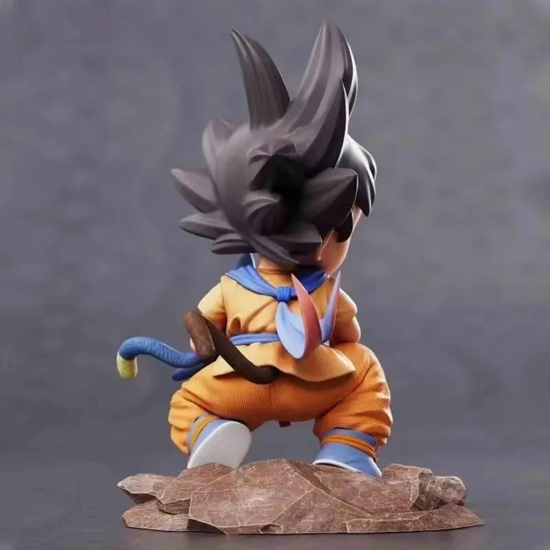 Childhood Goku & Puar Figure – Dragon Ball PVC Collectible Statue
