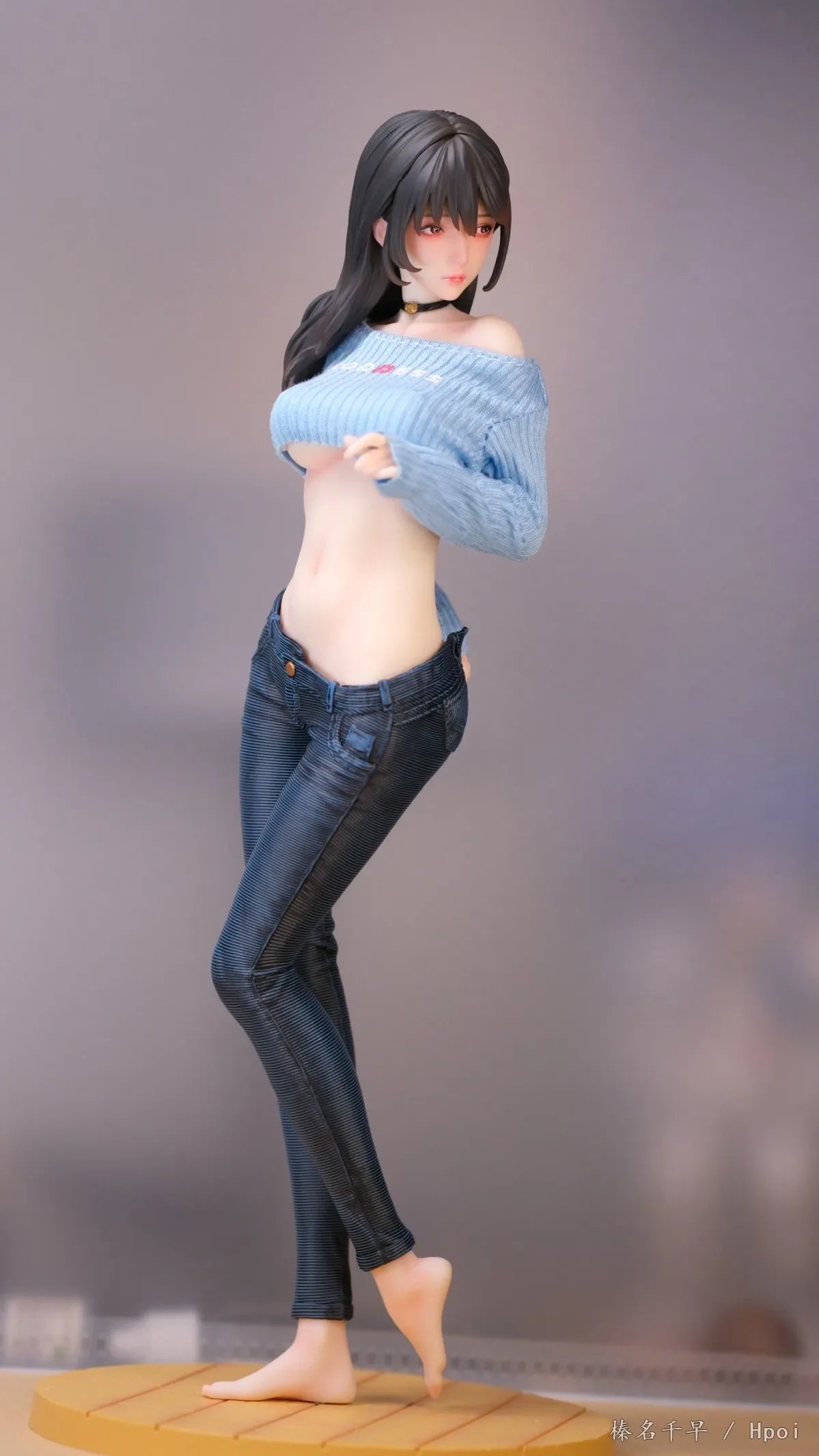 TYCTOYS 27cm Hitomio She Is Real Guitar Sister Anime Figure Model Toy