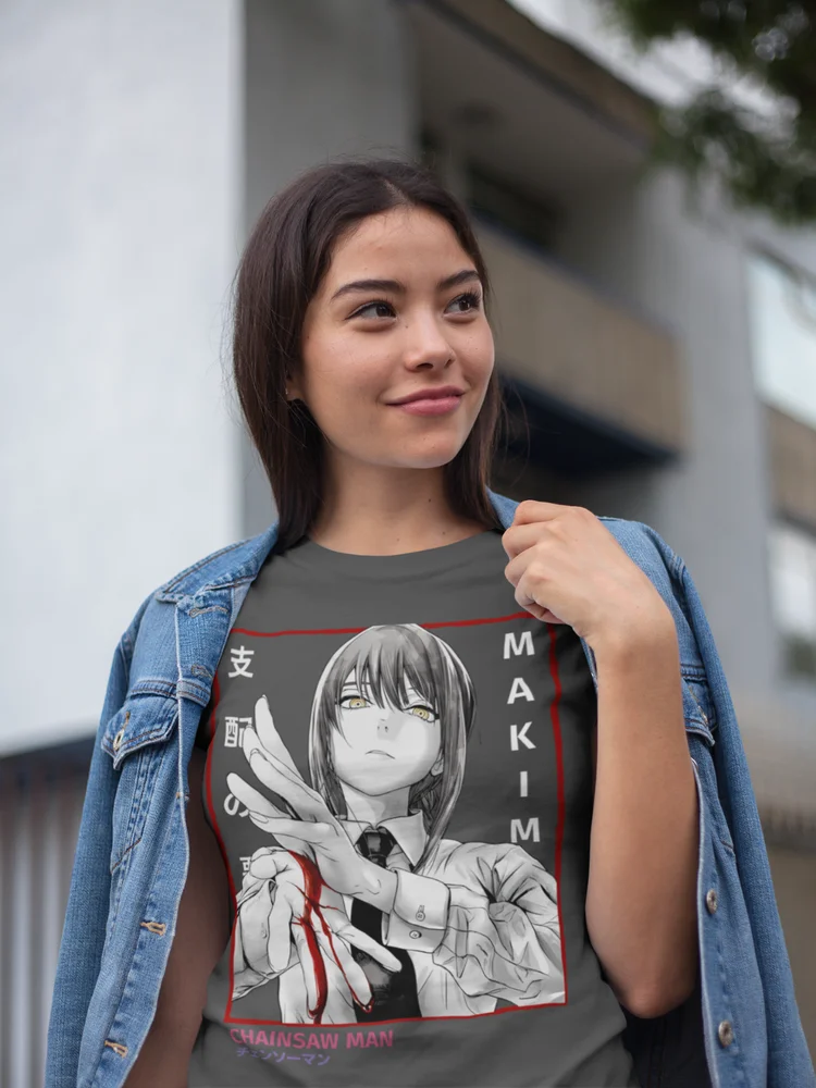 Chainsaw Man Makima T-Shirt – Blood Contract Graphic Tee (2025 Edition)