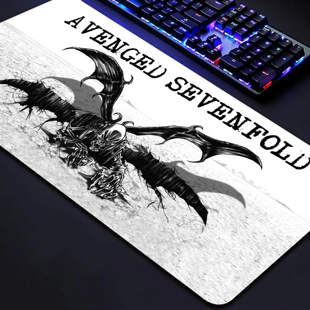 A-Avenged Sevenfold Mouse Pad XXL Non-Slip Gaming Mat 90x40cm