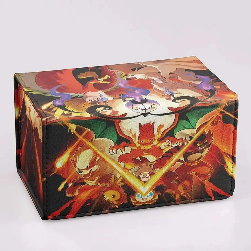 AnimeSnacks Deck Box Card Organizer MTG TCG Baseball Card Holder Case