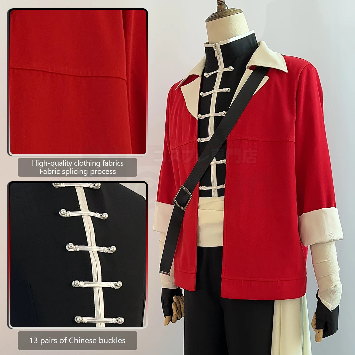 Stark Cosplay Costume with Wig – HOLOUN Anime Outfit Frieren: Beyond Journey’s End