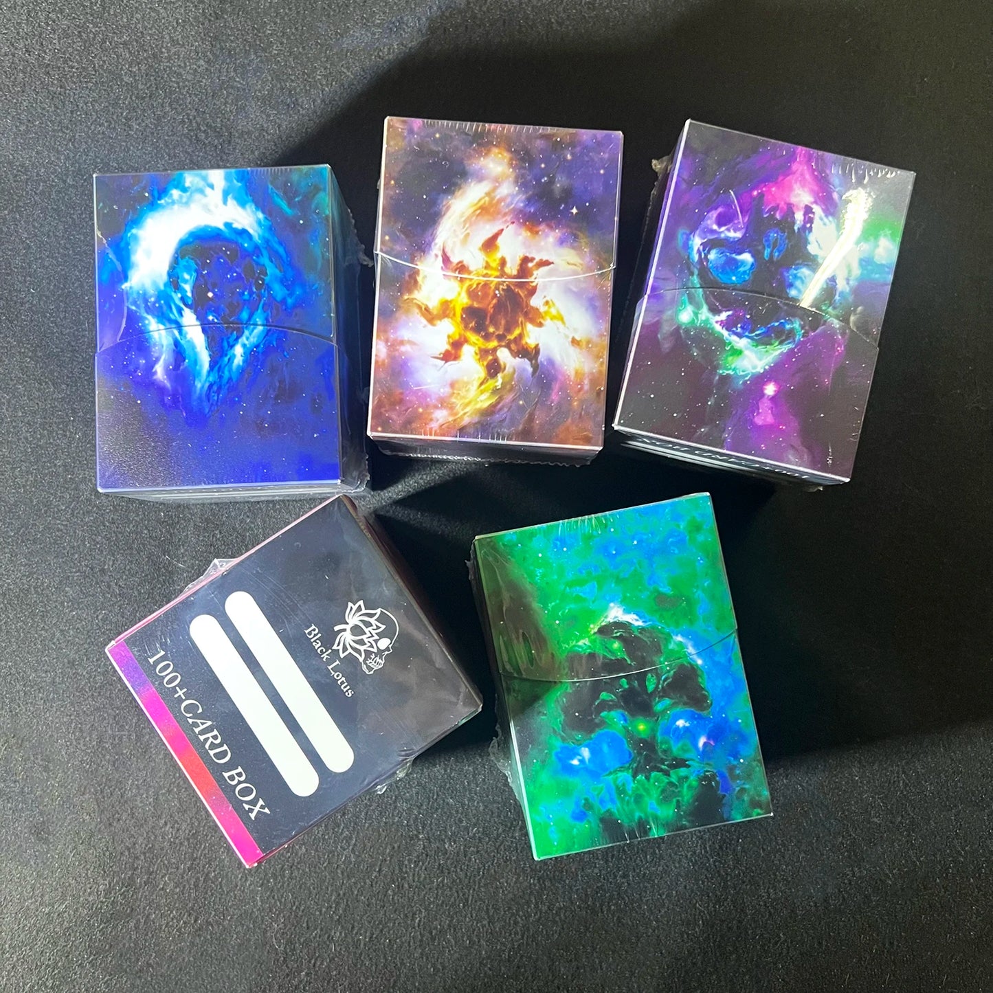 BL “Nebula Vault” 100+ Card MTG Deck Box Cosmic Art Series w/2 Dividers
