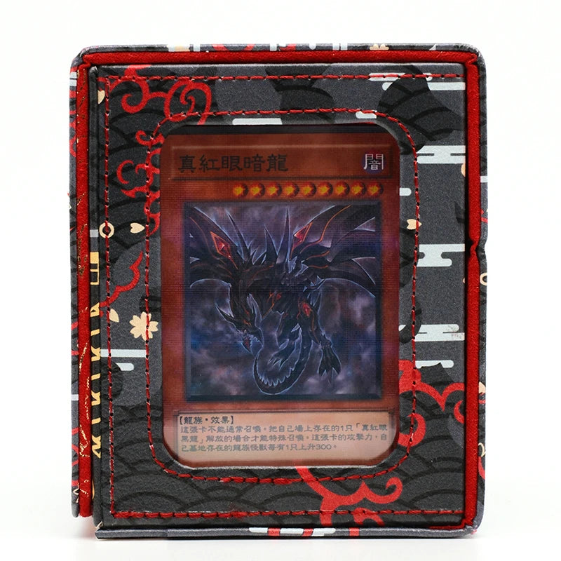 Sunlit Plains White Leather Commander Deck Box – Fits 100+ Sleeved MTG / TCG Cards