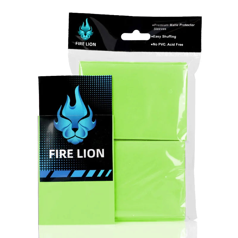 100pcs Matte Card Sleeves – Standard Size 66x91mm TCG Protectors