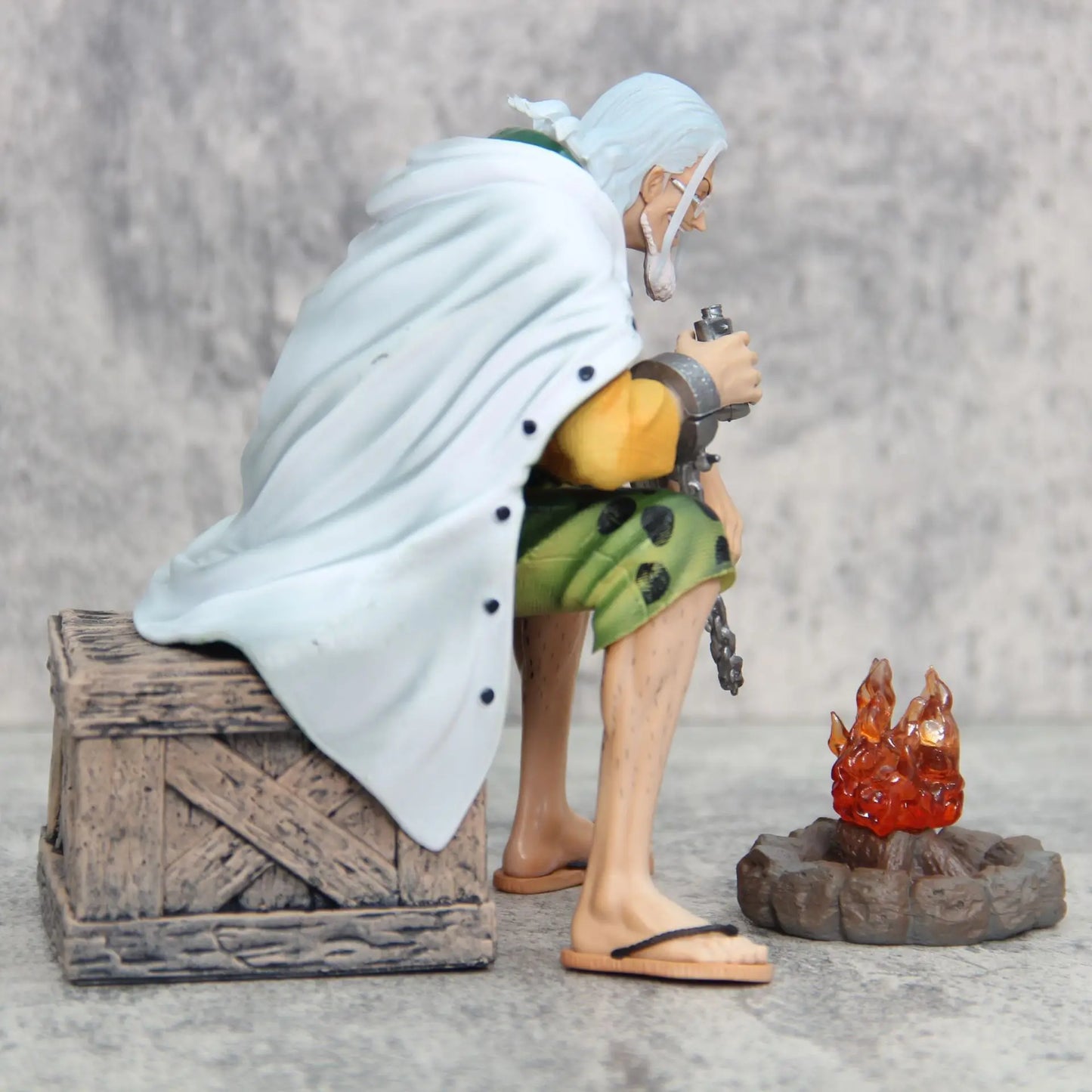 5.9" Silvers Rayleigh Figure – One Piece PVC Sitting Pose Statue