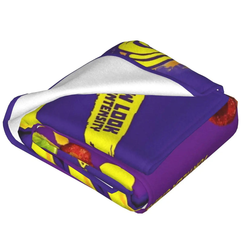 Takis Chili Blanket – Spicy Snack-Inspired Flannel Throw