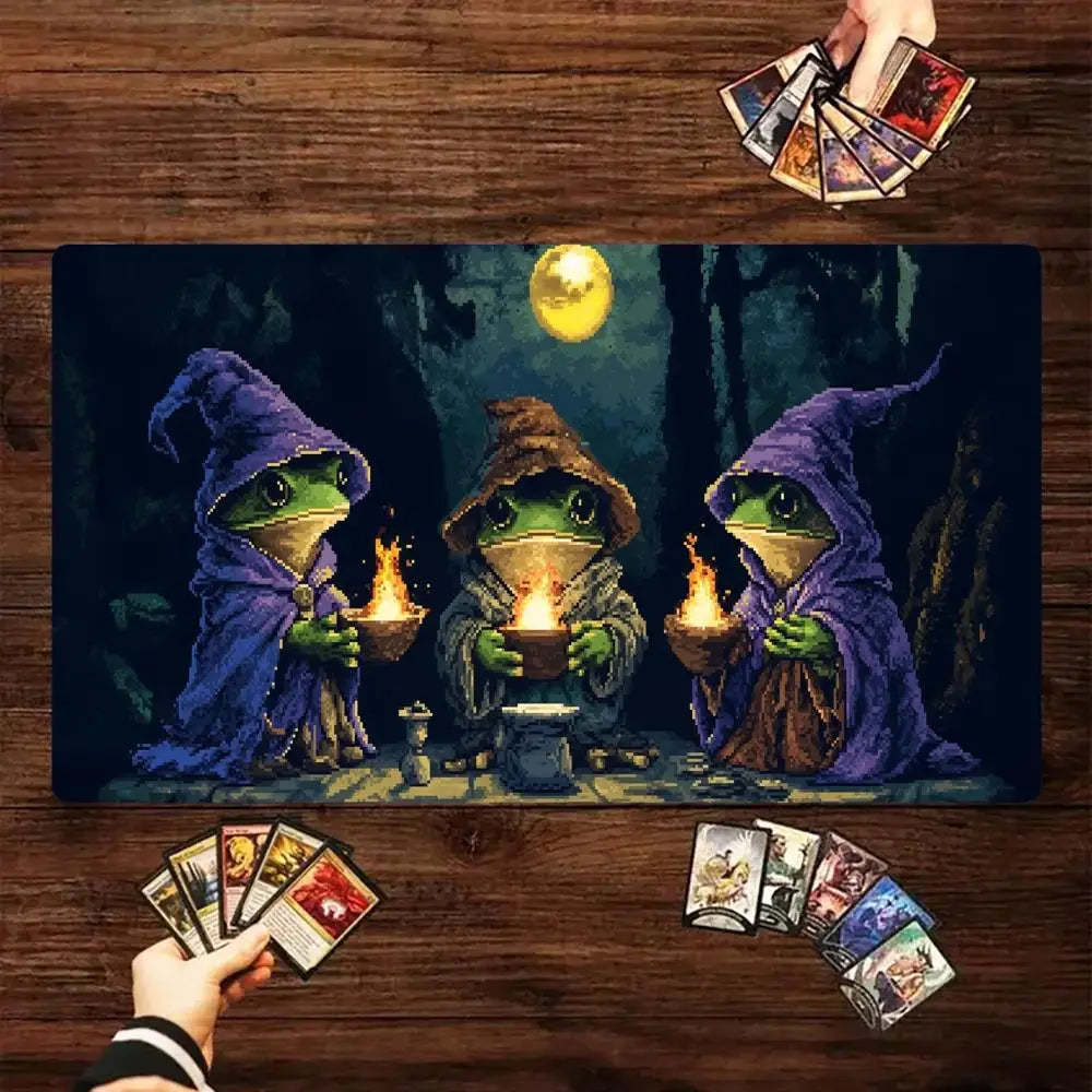 Frog Wizard Mouse Pad Large Desk Mat Gaming Mat PC Accessories