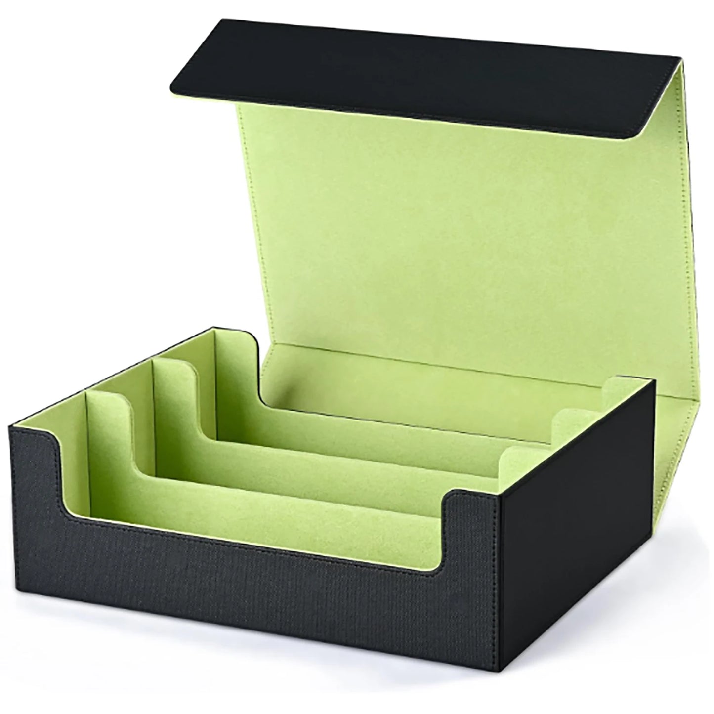 PU Leather Trading Card Storage Box – Holds 1800+ Cards