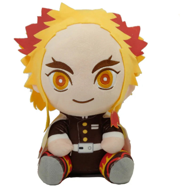 Demon Slayer Kyojuro Rengoku 8-Inch Chibi Plush Stuffed Toy