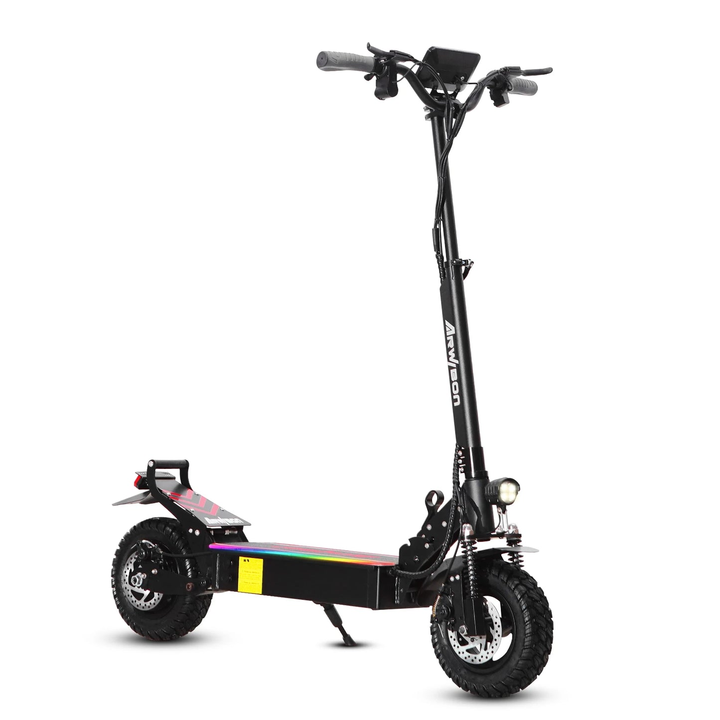 Arwibon Q30 Adult Electric Scooter 2500W 30MPH 48V16AH 11" Off-Road Folding E-Scooter