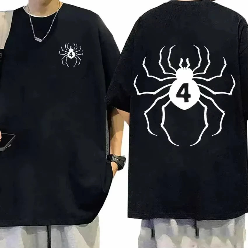 Hunter x Hunter Phantom Troupe #4 Spider T-Shirt – Hisoka Inspired Streetwear