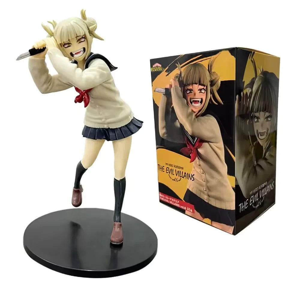 17cm My Hero Academia Toga Himiko PVC Figure Cute Action Figure Collectible