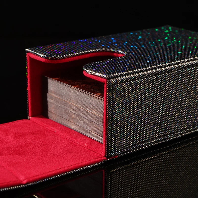 PU Leather Tarot Card Box Case Magnetic Closure Fits Standard Decks