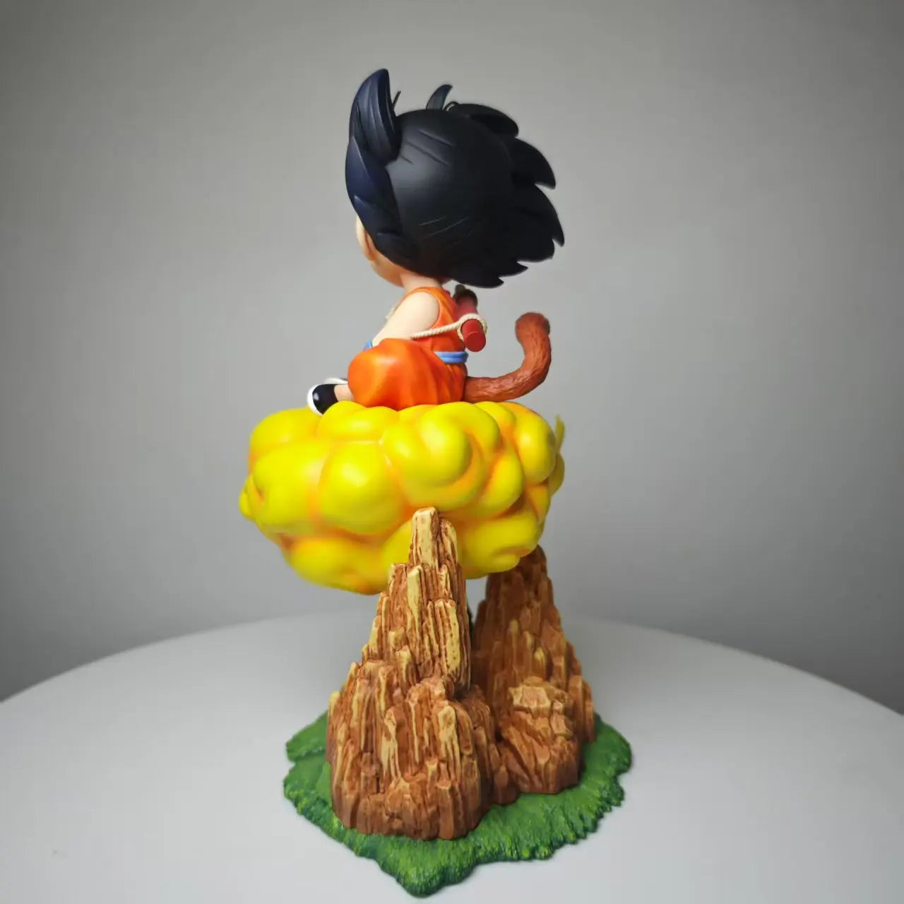 **** In Stock 20cm Dragon Ball Goku PVC Action Figure Sitting on Cloud