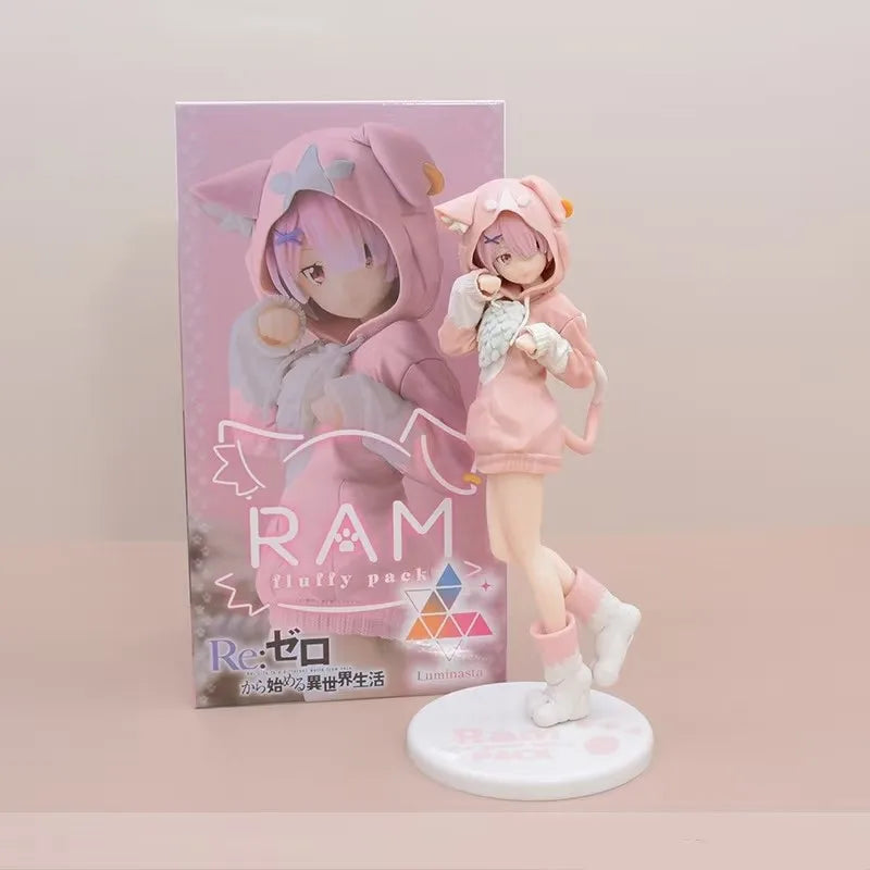 Anime Re:Life In A Different World From Zero Rem Emilia Figure Gift
