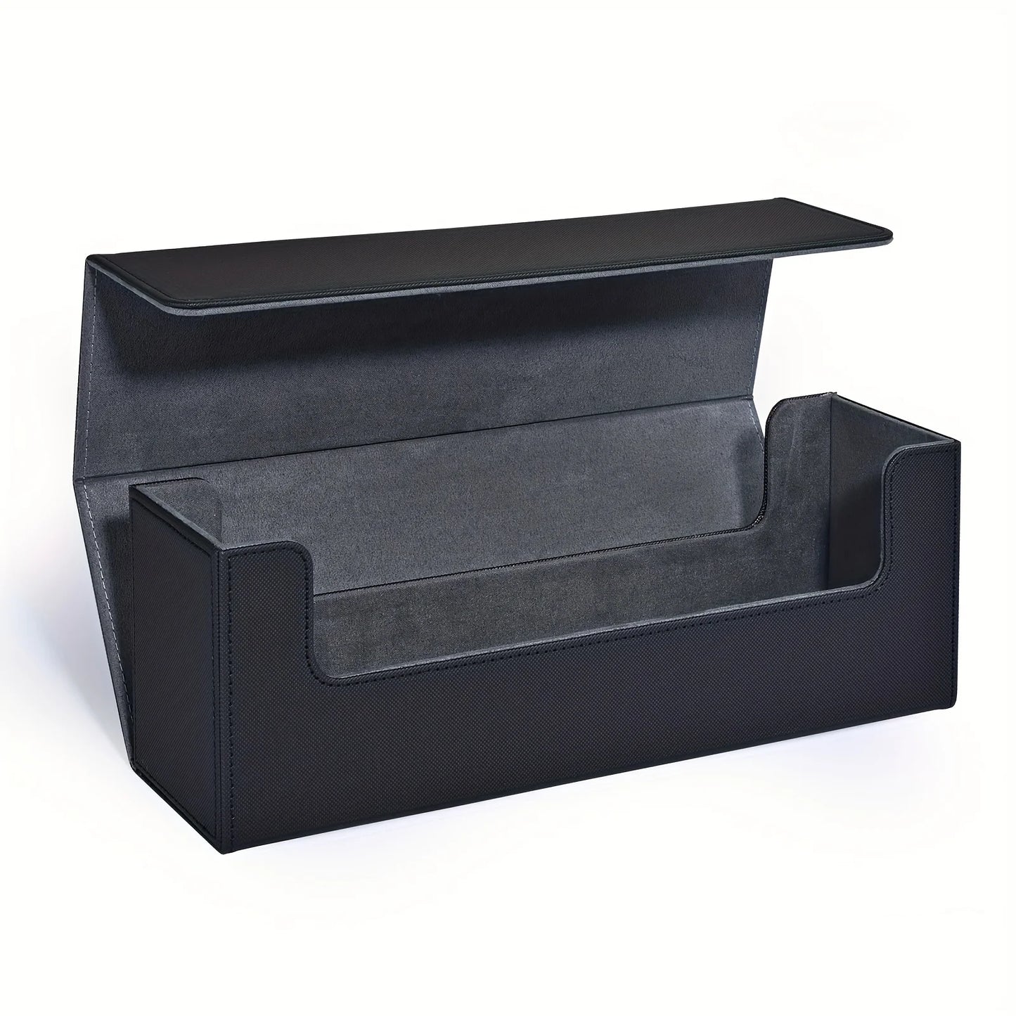 White & Purple PU Leather TCG Card Storage Box – Holds 600+ Sleeved Cards
