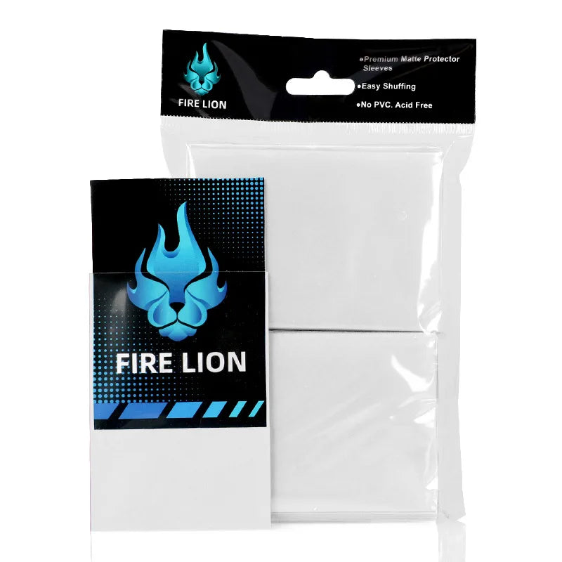 100pcs Matte Card Sleeves – Standard Size 66x91mm TCG Protectors