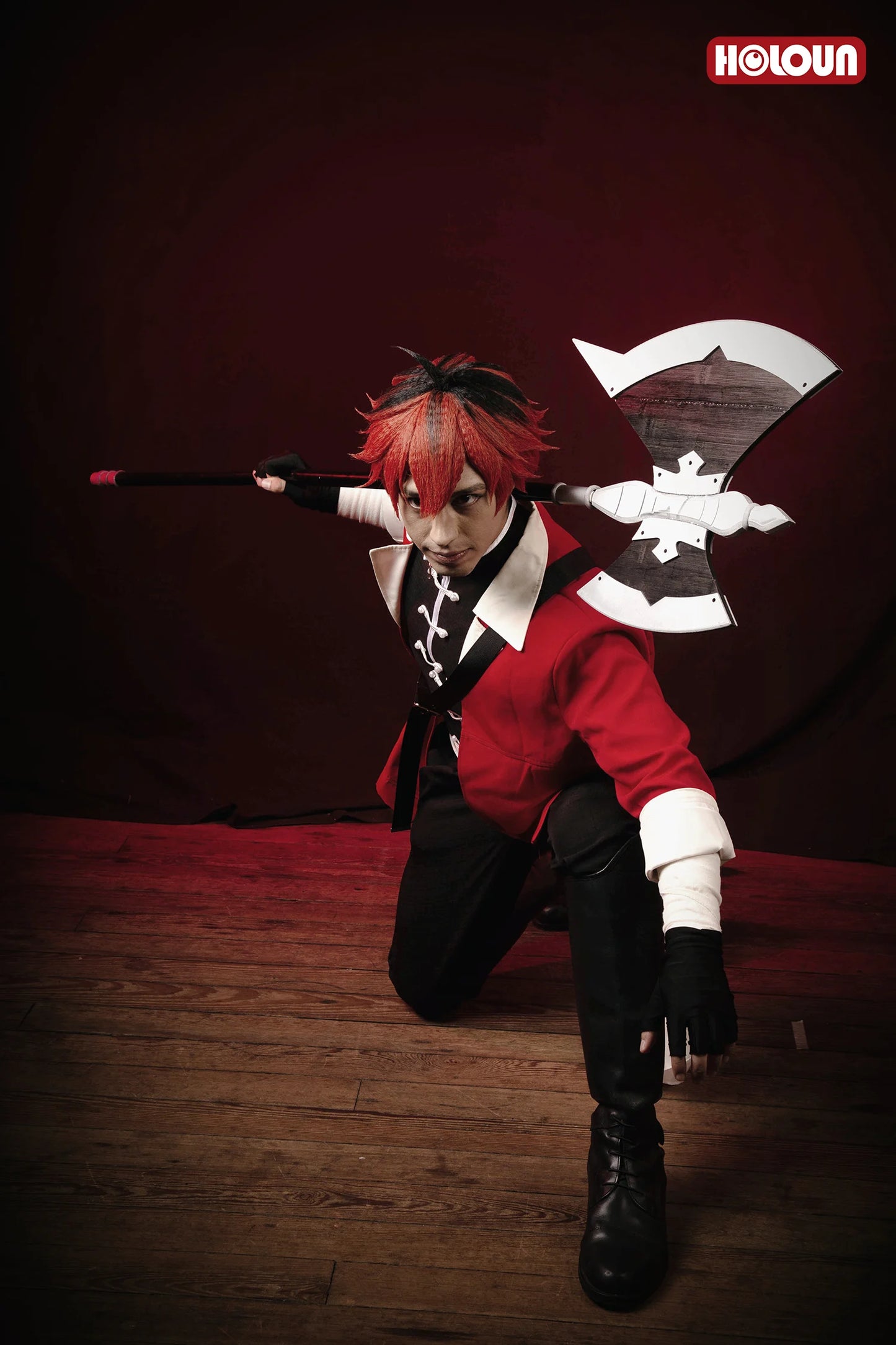 Stark Cosplay Costume with Wig – HOLOUN Anime Outfit Frieren: Beyond Journey’s End