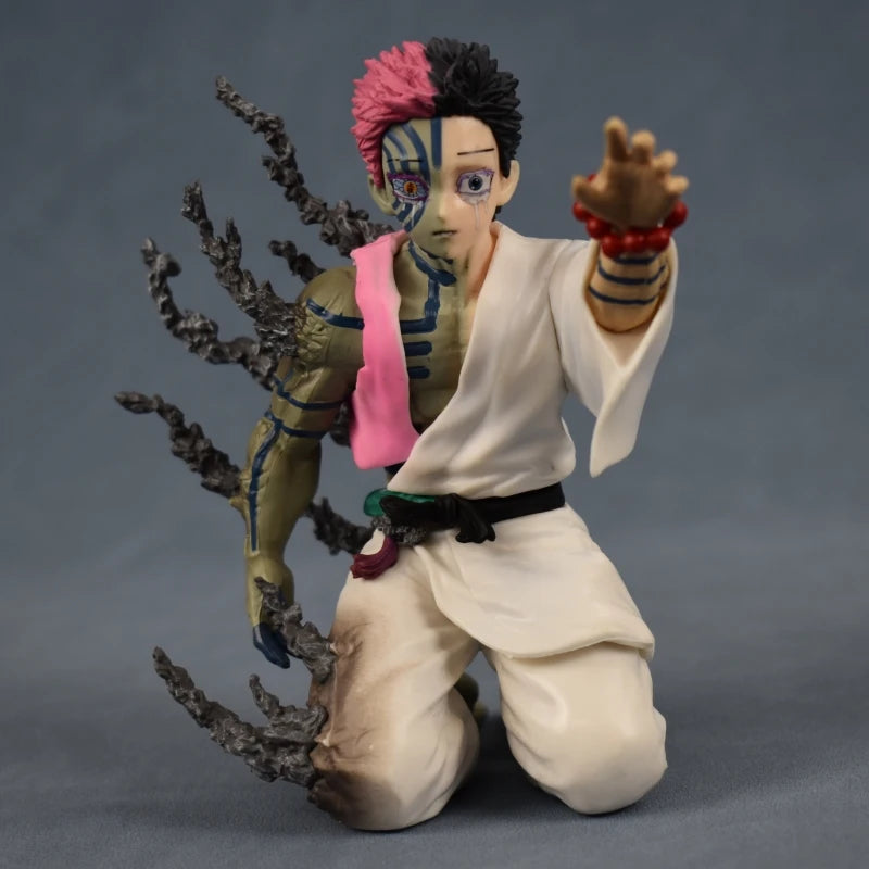 In Stock 13cm Demon Slayer Akaza Hakuji Action Figure Model Doll Toy