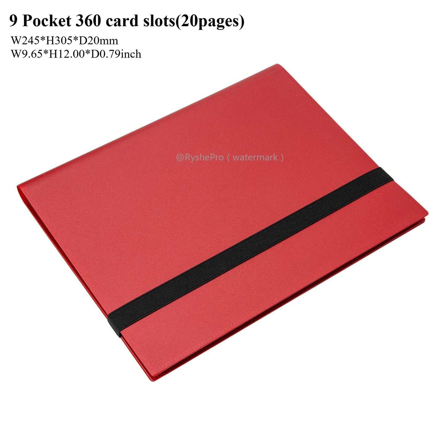 360 Pocket Card Binder – Side Loading Trading Card Album for MTG, Pokémon, Yu-Gi-Oh