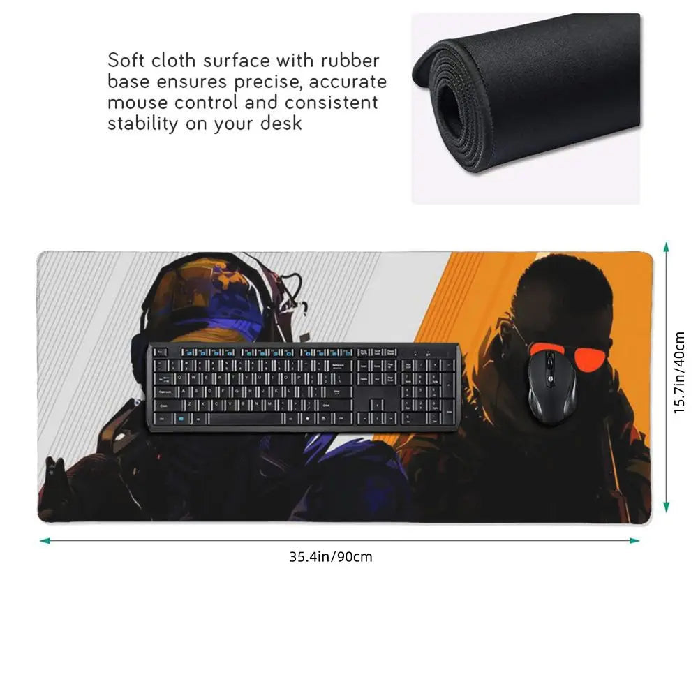 Counter Strike Large Mouse Pad Gaming Keyboard Mat Office Desk Accessory