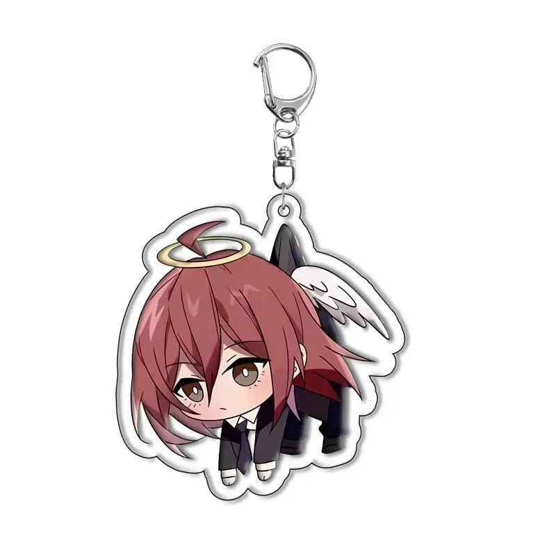 Chainsaw Man Angel Devil Acrylic Keychain – 1.6 × 2.4-Inch Bag Charm